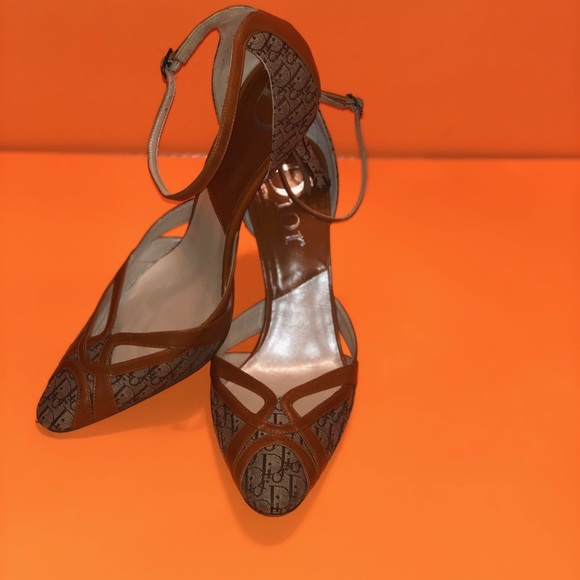 Christian Dior Ankle Strap Heels - Picture 2 of 4